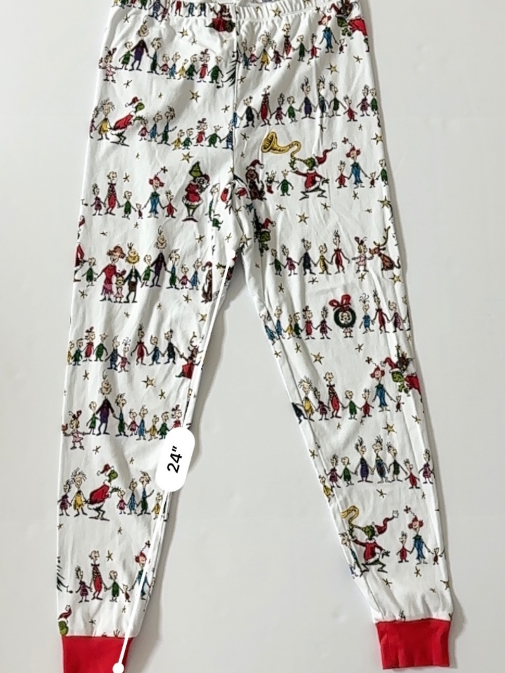 Pottery Barn Kids Grinch Christmas Pajama Pants Adult XL - Picture 2 of 6